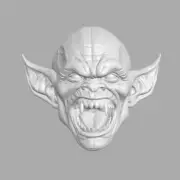 Monster Vampire custom head for Mythic Legions & other action figures