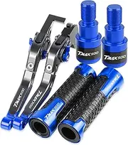 Brake Motorcycle Adjustable Brake Clutch Levers Handlebar Hand Grips Ends for Y&amaha T-MAX500 2001 2002 2003 2004 2005 2006 2007 (Color : 20)