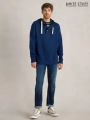 White Stuff Blue Brampton Overhead Hoodie (AM6921) | $127