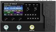 Valeton Guitar Bass Effect Pedal Multi-Effects Processor Guitar Bass Amp Modelling IR Cabinets Simulation Multi-Effects with FX Loop MIDI I/O Stereo OTG USB Audio Interface GP-200JR