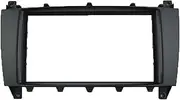 KIXURO Car Radio Fitting Kit Fascia Panel, for, C-klasse W203 CLC CL203 CLK-klasse W209 2004-2007, for, Car Radio Frame 2Din Car Radio Dashboard Panel