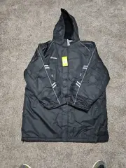 Diadora Calico Bench Coat XXL Futbol Soccer Stadium Water Wind Resistant NWT