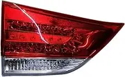 CLZCNQLX Outer Inner Rear Tail Light Brake Reverse Stop Lamp 8156008030 Compatible for Toyota -Sienna 2011 2012 2013 2014(Innner Left)
