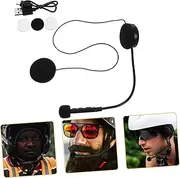 Yardenfun Wireless Motorcycle Helmet Headphones Ski Helmet Intercom Headset Elegant Design Great Sound Easy to Install Lightweight Comfortable for Motorcycle