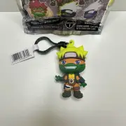 Teenage Mutant Ninja Turtles x Naruto Mikey x Naruto Bag Clip Keychain