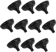 TEHAUX 10Pcs Flag Stand Plastic Round Base Holder for Desk Flags Stable Mini Flagpole for Office Home and Events Lightweight and Portable Design