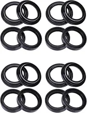 41x54x11 Motorcycle Front Fork Damper Oil Seal 41 54 Dust Cover for GSX-R750 GSXR750 L Upside Down GSX-R GSXR 750 WN-WP 51153-38B00(8pc Seal 8pc Cover)