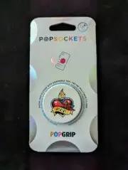 Popsockets, Mom, Tattoo Heart, New in pkg. (AC004)