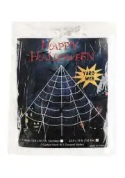 Giant Spider Web Outdoor Halloween Decoration