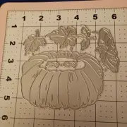 Universal Thin Metal Die Cut Tool Halloween Pumpkin Patch Thanksgiving Vine Soup