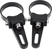Tube Clamp Mounting Bracket,1‑3 Aluminum Tube Bull Roll Bar Mount Bracket Clamps Holder LED Car Truck Off Road Work Light (1.5in)