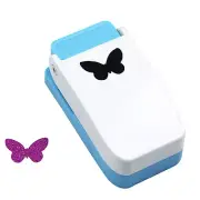 Large Hole Punch Embossing Machine Student School DIY Hand Tools Pressing Paper