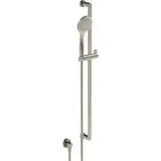 Gessi 39342#149 Handshower on Adjustable Sliding Rail BRUSHED NICKEL New!