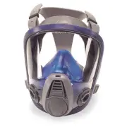 Msa Safety Full Face Respirator,S,Blue, Gray 10031340 Msa Safety 10031340 S