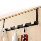 Drying Rack 5 Hooks Over Door Hooks Hanging No Punching Clothing Hanger