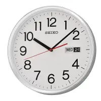 在飛比找Yahoo奇摩購物中心優惠-SEIKO 日本精工 星期日期 時鐘 掛鐘(QXF104S)