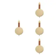 4 PCS Mechanical Pendulum Household Wall Clock Replacement Parts