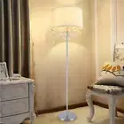 LED Floor Lamp with Crystal, Standing Lamp, Reading Lamp, Elegant Tall Pole Acce