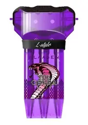 L-Style Krystal ONE Dart Flight Case -Jelle Klaasen purple