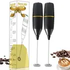 Milk Frother 2 Pack, Handheld Foam Maker,Mini Drink Mixer and Coffee Blender ...