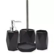 Diamond Bath Accessories Tumbler lotion soap dispenser soap dish Toilet Brush