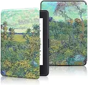 Case for Kindle Paperwhite 10th Generation 2018, Kindle Case with Waterproof Kindle Paperwhite E-Reader Case, e-Book-Reader-Covers with Auto Sleep/Wake for Kindle Paperwhite 10th Gen - Forest