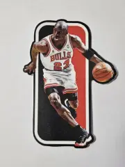 Michael Jordan 2.5"x3.5" Die-Cut Vinyl Sticker #23 Chicago Bulls GOAT