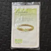 Ann Benson Beading Elegance Bead Crochet Bracelet NOS