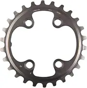SHIMANO Unisex - Adult Y-1RL24000 Chainrings Black 24 (BB) for 34-24 Teeth