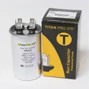 TitanPro TRC20 HVAC Round Motor Run Capacitor. 20 MFD/UF 370 Volts