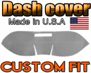 fits 1963-1967 CHEVROLET CORVETTE DASH COVER MAT DASHBOARD PAD / LIGHT GREY (for: Chevrolet)