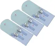 FRCOLOR Nail Clippers Set for Women 3 Piece Manicure Tool Kit with Storage Bag Ideal for Home Travel Camping Present