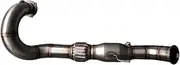 daili store Compatible With SAAB 9-3 Downpipe Kit SS304 With Catalytic Converter