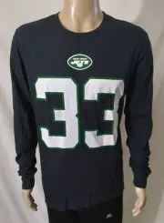 Nike Stack Jamal Adams #33 New York Jets Long Sleeve T-Shirt - Size L NKAC-00A