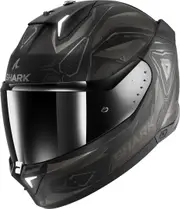 Shark Skwal i3 Linik Helmet, black-grey, Size M for Men Black Grey