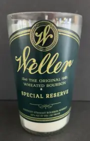 Buffalo Trace W.L. Weller SR Whiskey Candle Hand-Made Used Rare Bottle Bourbon