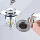 Basin Hardware Waterproof Sink Plug Sink Filter Bathtub Stopper Hair Catcher