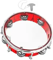 Kisangel Toddler Instrument Hand Drum Tambourine Toy Percussion Hand Drum for Boys and Girls