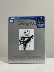 The Nightmare Before Christmas 4K Steelbook (4K UHD+Blu-ray+Digital) Ding