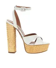 Aquazzura Sunseeker Heeled Sandals 38.5,38,41 Nude