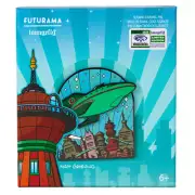 WonderCon Limited Edition Futurama Planet Express Glow 3" Collector Box Sliding