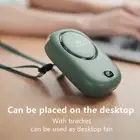 Mini Portable Hanging Neck Fan Lazy Neckband USB Rechargeable Personal Mini Fan