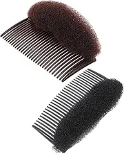 VICASKY 4 Pcs Hair Volume Inserts Plastic Bun Maker Beehive Hair Styling Tool for Effortless Volume Style for All Ages