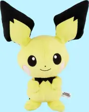 Sanei Pokemon All-Star Collection Plush Pikachu Size S Height 210mm 8.26inch