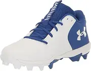 [Under Armour] Women's Glyde 2.0 RM Softball Shoe, (102) White/Royal/White, 11