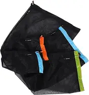 KICHOUSE Backpacking Compression Sack Set Mesh Stuff Sack for Sleeping Bag Drawstring Bag Storage
