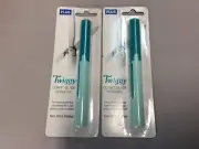 2-Pack TWIGGY PLUS Pen Compact Scissors Non-Stick Spring 35-650 Curve Blade