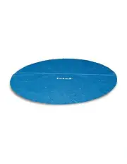 [Intex] Round Solar Heating Outdoor Above Ground Pool Protective Cover Set 2.44M in Blue