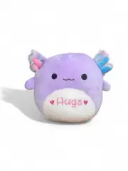 Squishmallow 8" Monica Axolotl "HUGS" Valentines Plush NWOT