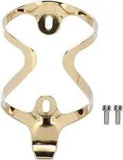 Aluminum Alloy Gradient Color Bike Water Bottle Holder Cage for Cycling (Gold A-Style)